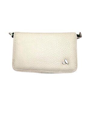 Vaja Women's Clutch Wallet Purse Minimalist Pebble Leather Smartphone Case Lucy